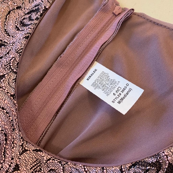 NEW Sz Medium Formal Holiday New Years Party Gown NWOT - Picture 5 of 6